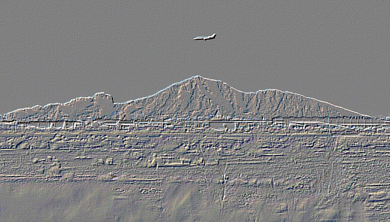 Plane Over Camelback — landscape photography by Jay Keenan