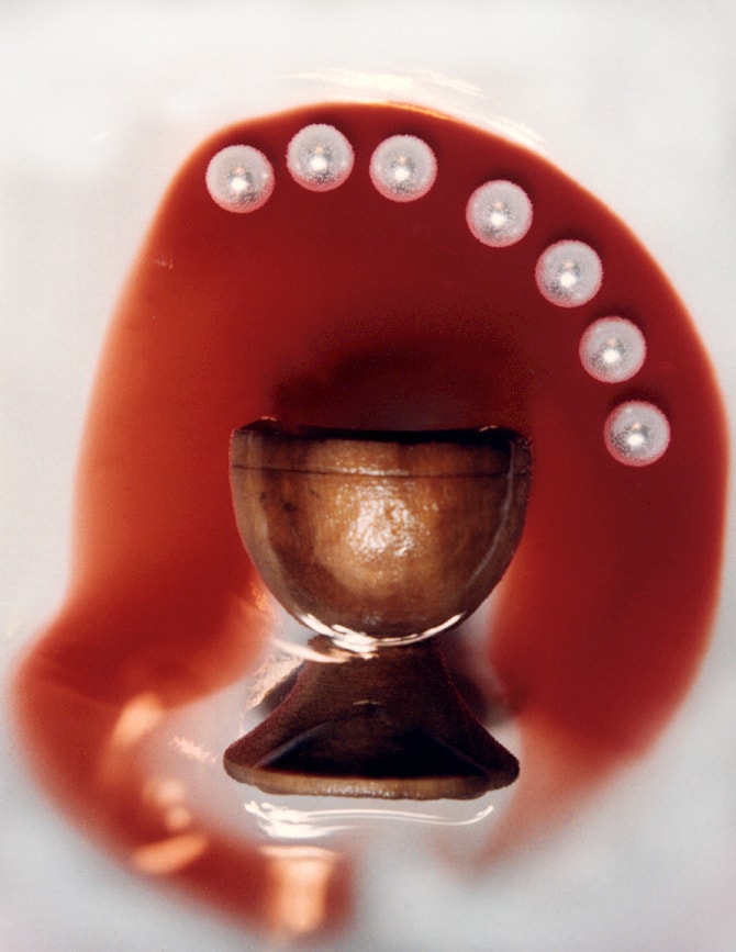 Iced Communion Cup — artistic photography by Jay Keenan