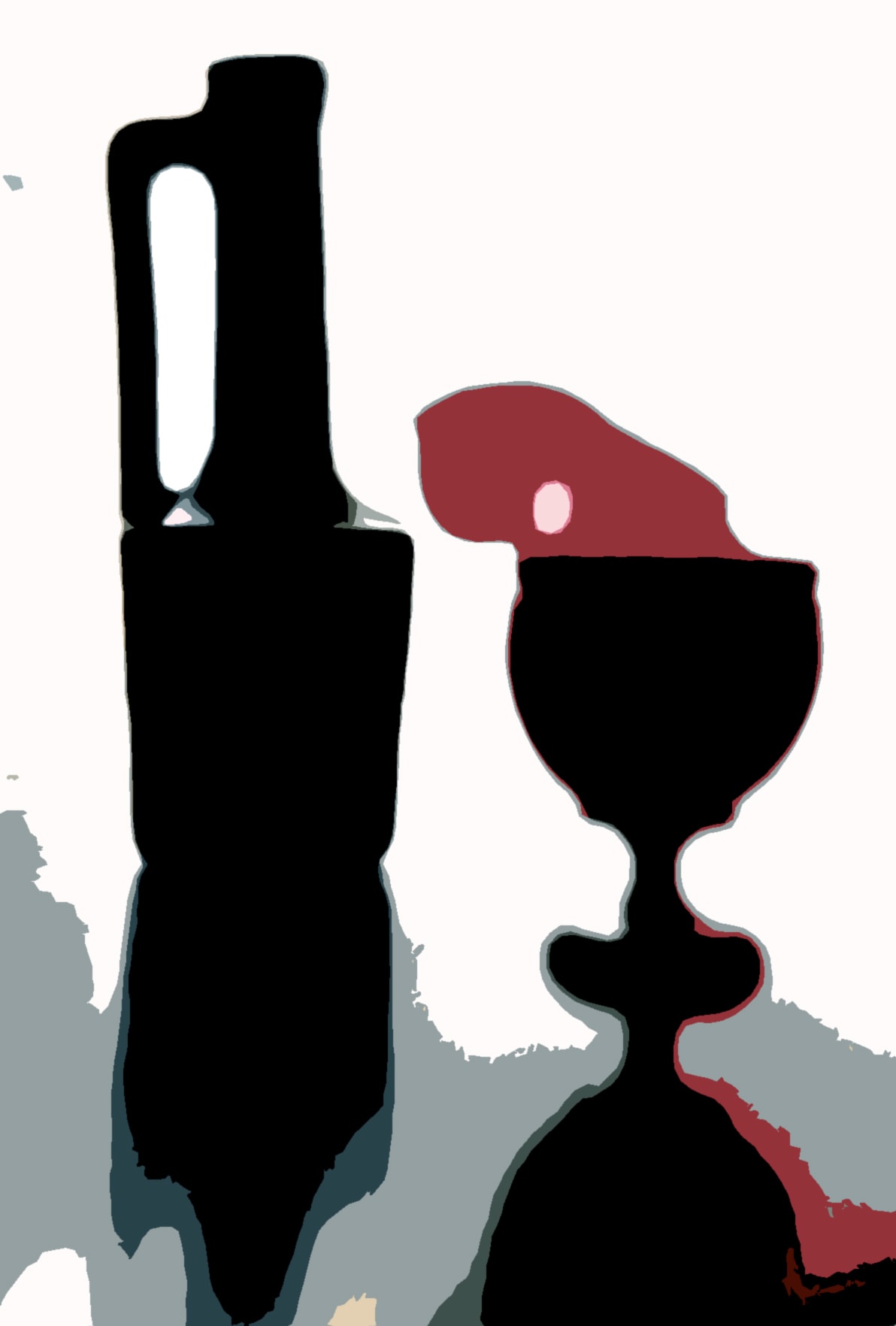Red Substance from the Cup CTO Version — artistic photography by Jay Keenan