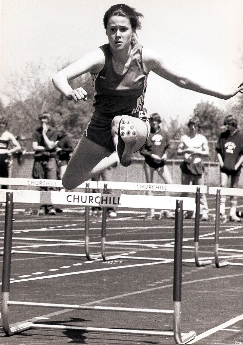 Girls' Track: The Hurdles — photojournalism by Jay Keenan