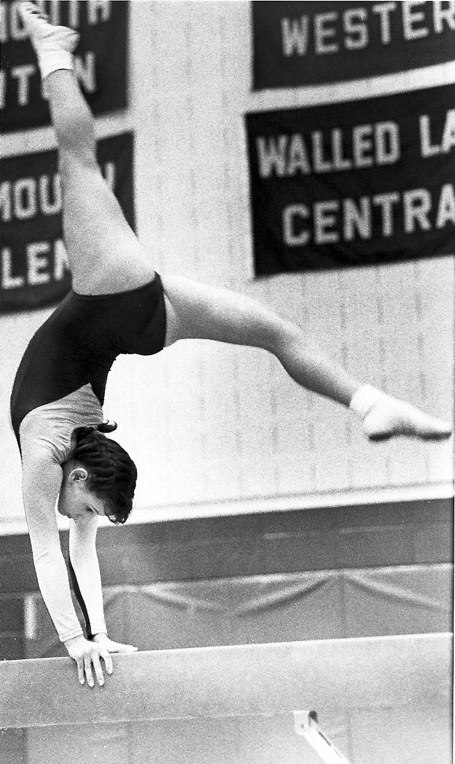 Gymnastics: Balance Beam Event — photojournalism by Jay Keenan