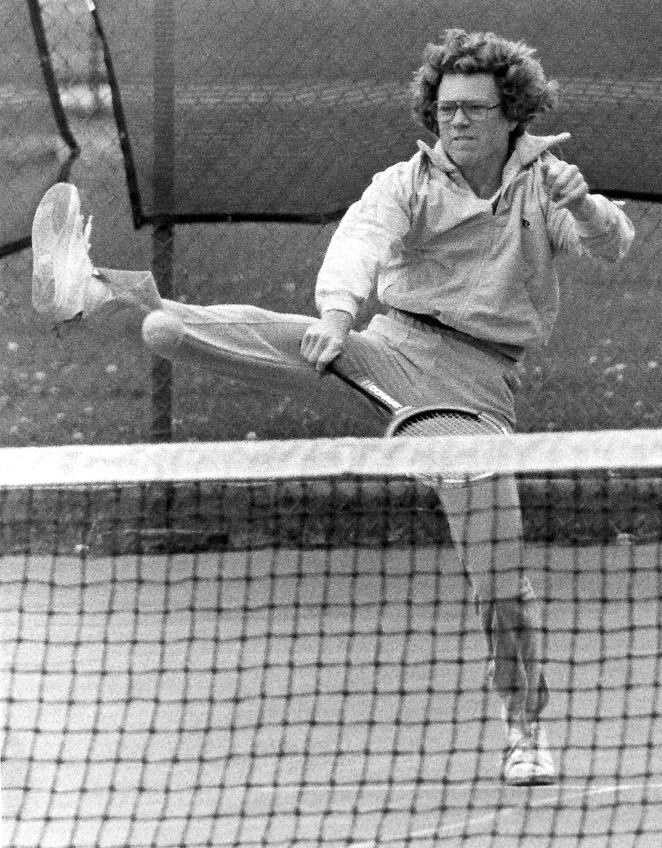 Tennis: Unorthodox Style — photojournalism by Jay Keenan