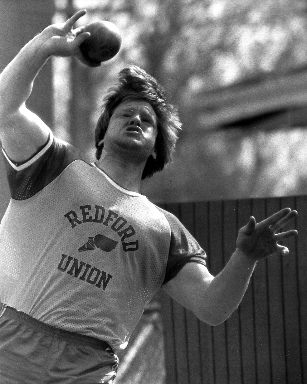 Track: Shot Put Event — photojournalism by Jay Keenan