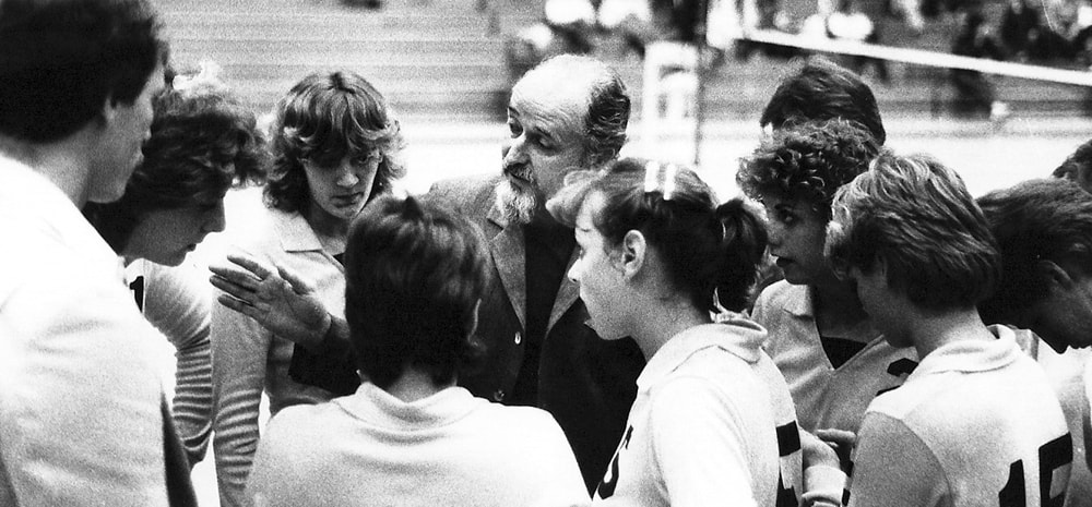 Volleyball: Coach's Advice — photojournalism by Jay Keenan